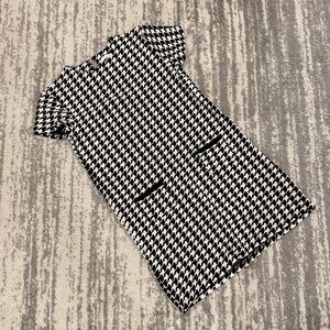 NEXT Houndstooth Shift Dress XS